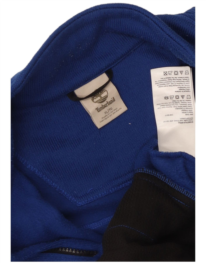 Męska kurtka dresowa Timberland XL, niebieska, poliester