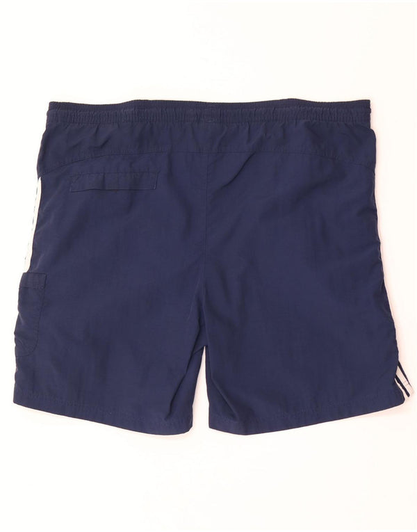 Męskie spodenki kąpielowe Adidas 2XL granatowe, nylonowe