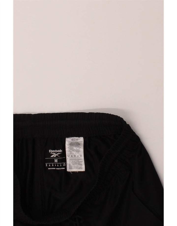 REEBOK Mens Tracksuit Trousers Medium  Black Polyester Vintage Reebok and Second-Hand Reebok from Messina Hembry 