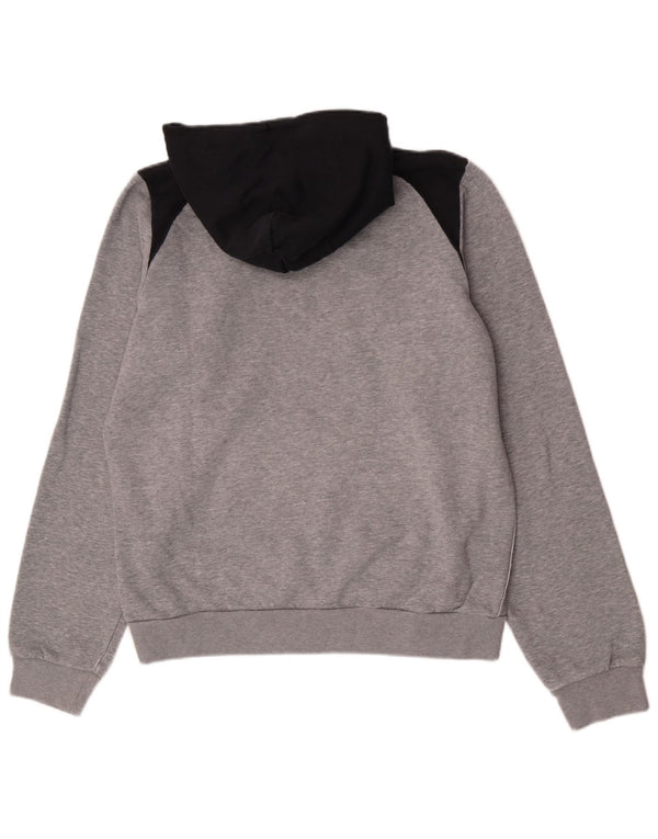Męski sweter z kapturem Nike Graphic UK 36/38 Mały szary, bawełniany blok kolorów