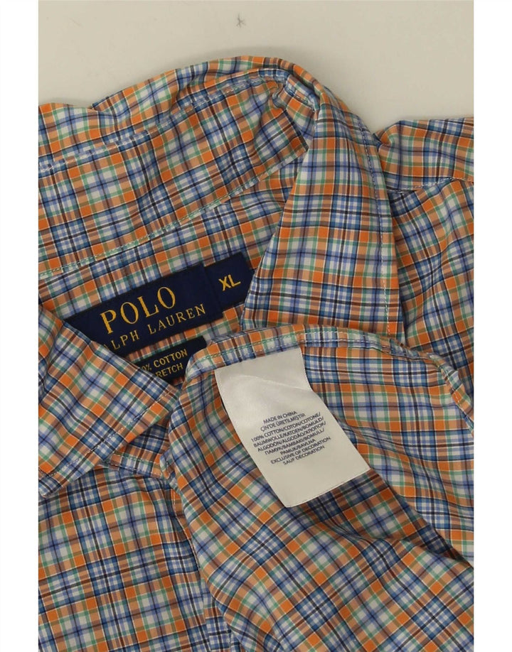 Koszula męska Polo Ralph Lauren XL w wielokolorową kratę, bawełniana