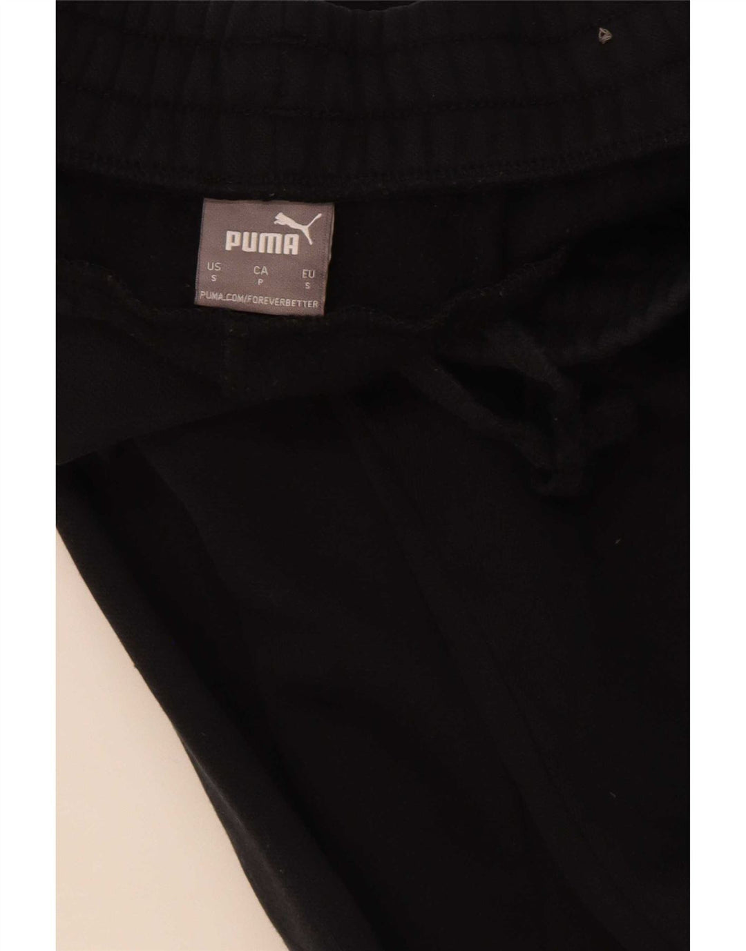 Męskie spodnie dresowe Puma z grafiką, małe czarne