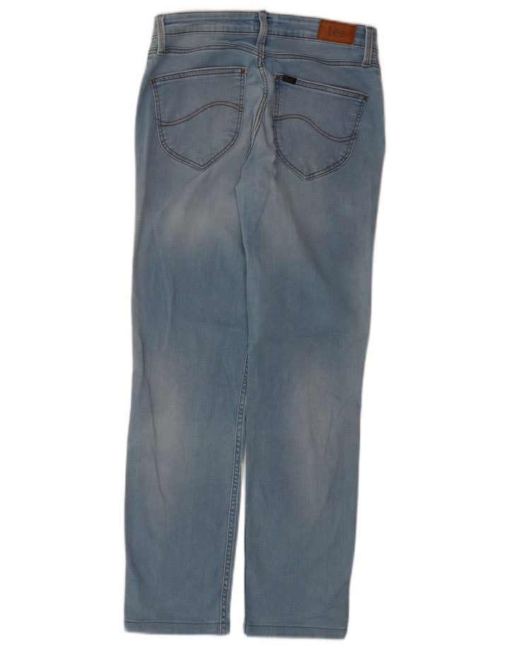 Damskie jeansy Lee Marion Straight W29 L28 Niebieskie bawełniane