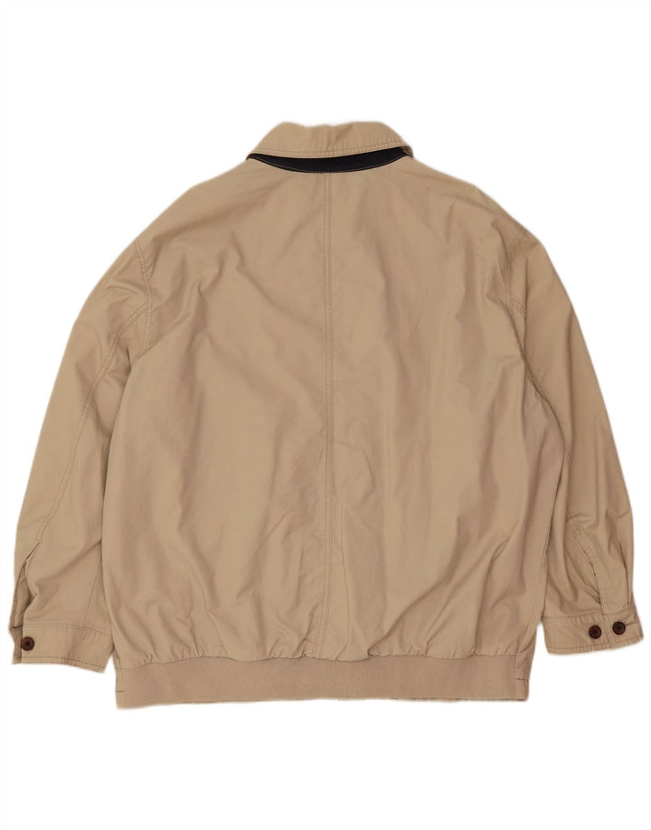 Męska kurtka bomber Tommy Hilfiger UK 44 2XL Beżowy poliester