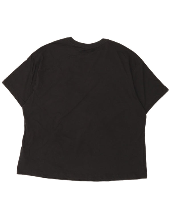 Damska koszulka oversize Nike UK 18 XL, czarna, bawełniana