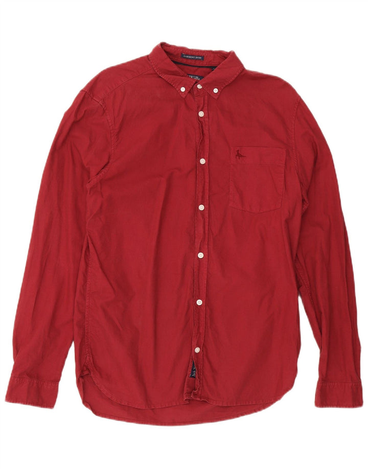 Koszula męska Jack Wills w kolorze średnio czerwonym