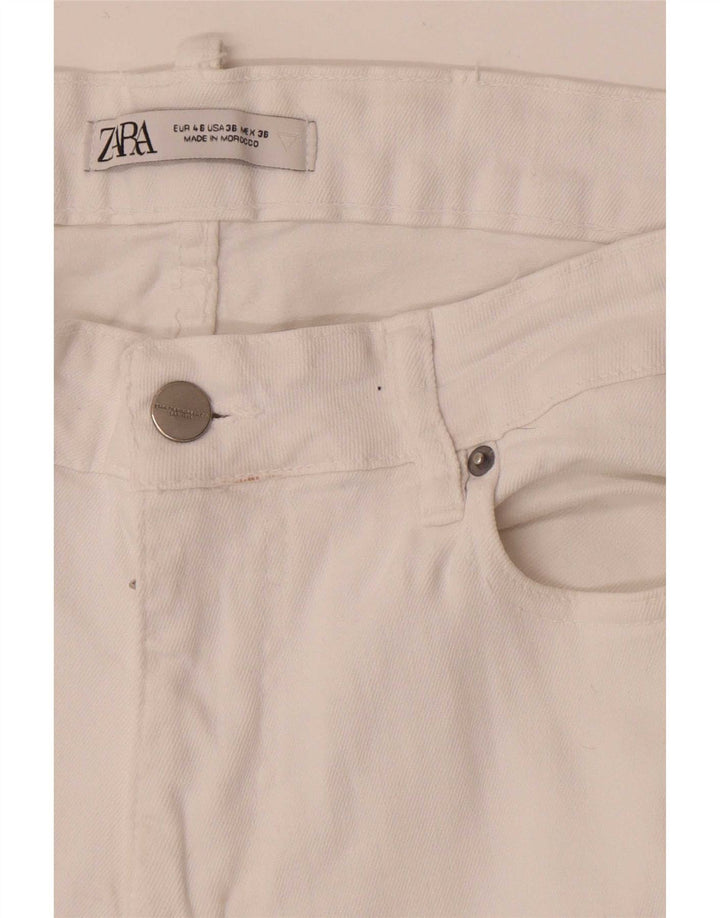 Męskie jeansy slim fit Zara EU 46 XL W36 L30 białe