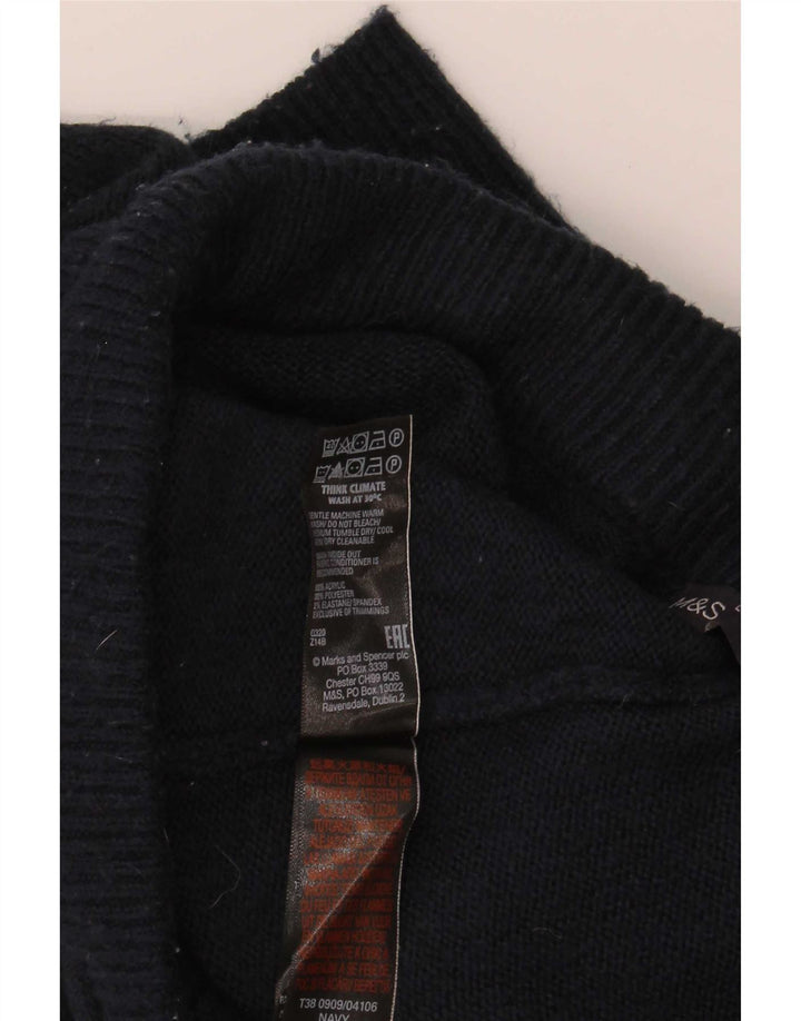 Damskie spodnie dresowe Marks & Spencer Joggers UK 14 Średni granat