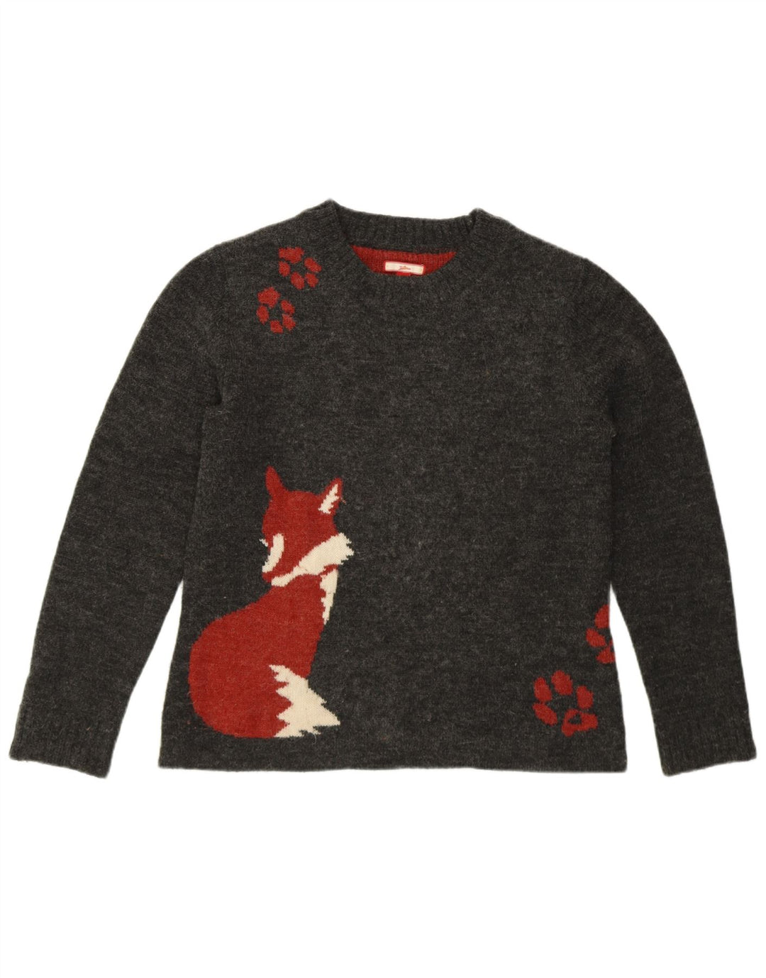 Sweter damski Joe Browns z okrągłym dekoltem UK 12, średni szary akryl