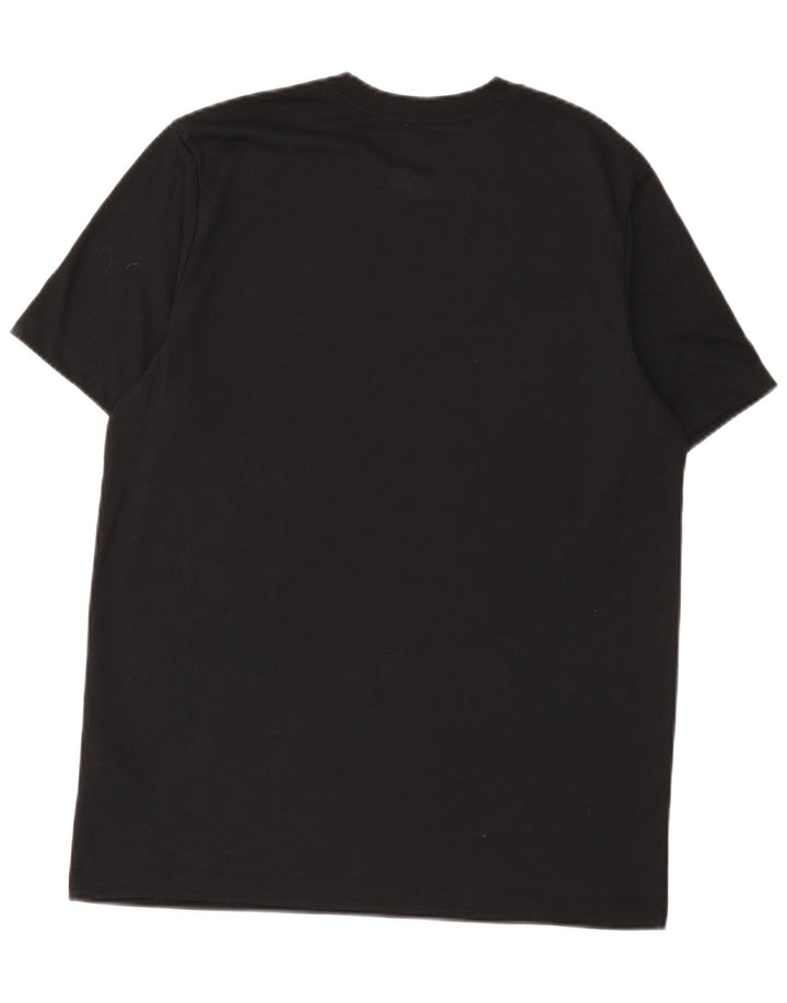 Męski T-shirt z grafiką Nike Dri Fit, średni czarny poliester