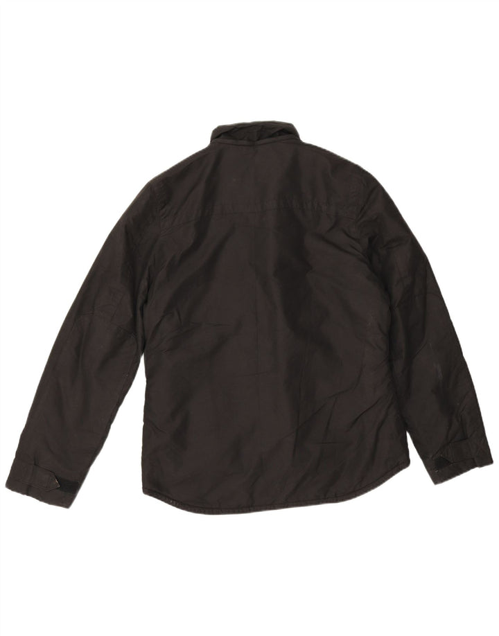 Damska kurtka wiatrówka oversize Levi's UK 10, mała, czarna, poliester