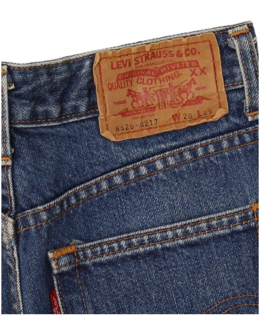 LEVI'S Mens Tapered Jeans W28 L29 Blue