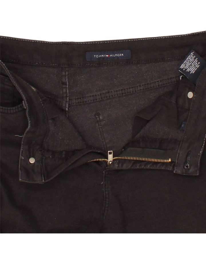 TOMMY HILFIGER Womens Slim Jeans W34 L26  Black Cotton Vintage Tommy Hilfiger and Second-Hand Tommy Hilfiger from Messina Hembry 
