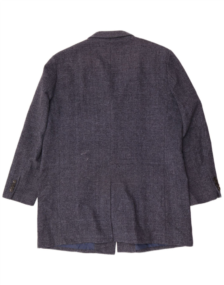 Marks & Spencer Płaszcz męski UK 44 2XL Granatowy poliester