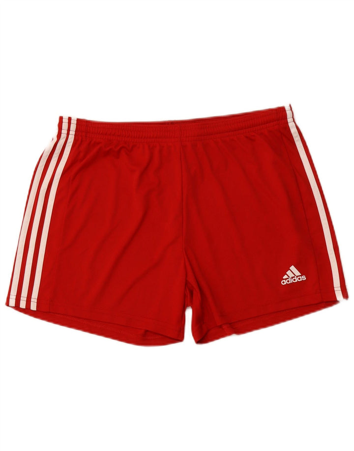 Damskie spodenki sportowe ADIDAS Aeroready UK 16/18, duży, czerwony poliester