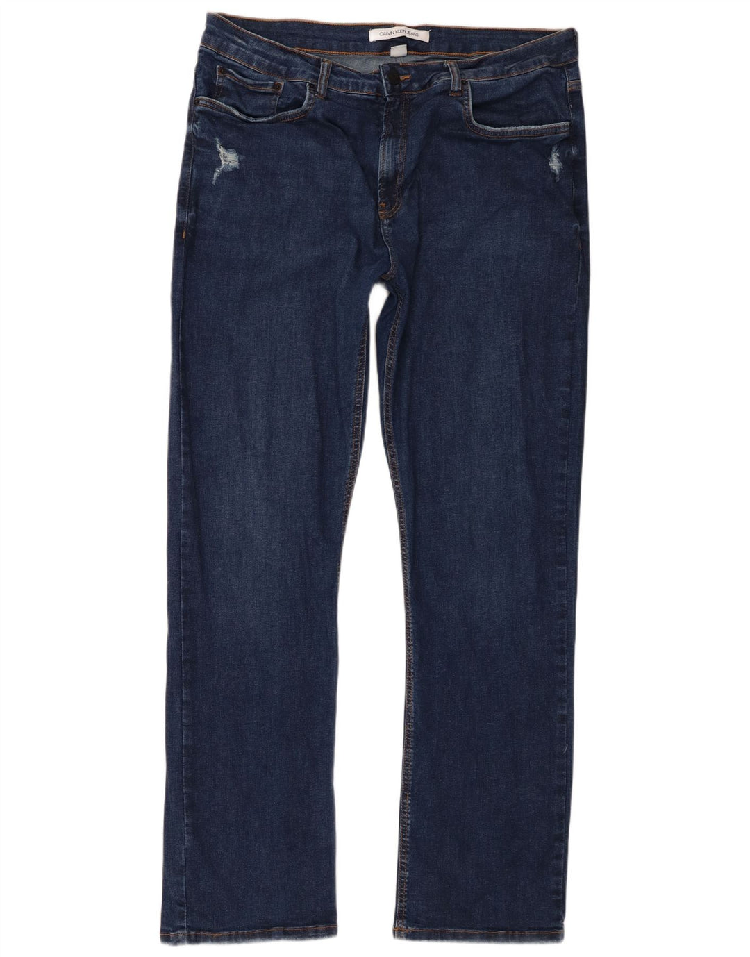 Męskie dżinsy Calvin Klein w trudnej sytuacji IT 48 Medium W38 L33 Granatowe
