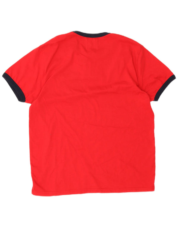 T-shirt męski Fila Top XL, czerwony, bawełniany