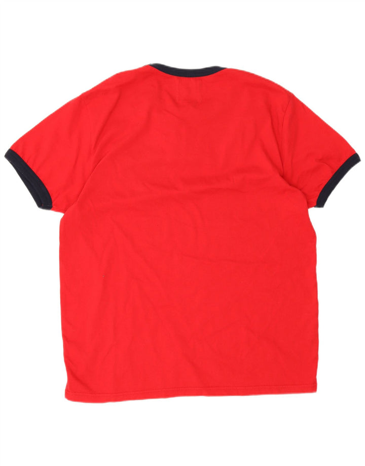 T-shirt męski Fila Top XL, czerwony, bawełniany