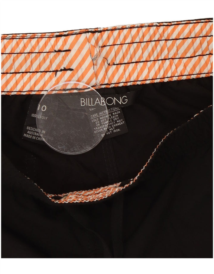 Damskie spodenki kąpielowe Billabong US 10, duże, czarne, poliestrowe