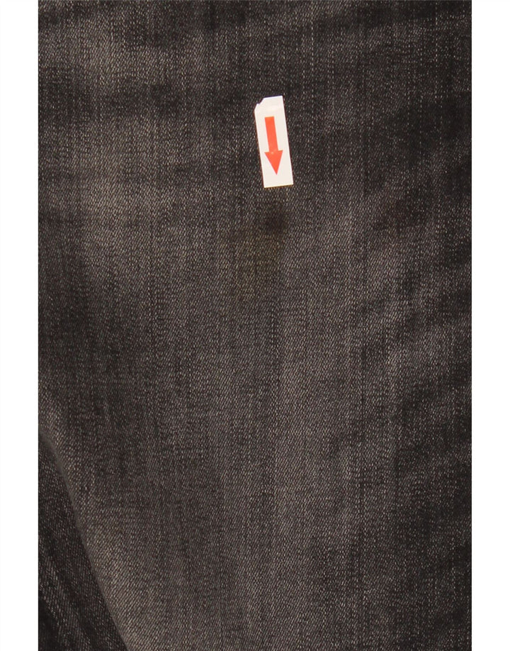 Męskie jeansy typu slim Jack & Jones W30 L34, czarne, bawełniane