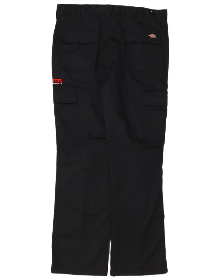Męskie proste spodnie cargo Dickies W34 L31 Czarny poliester