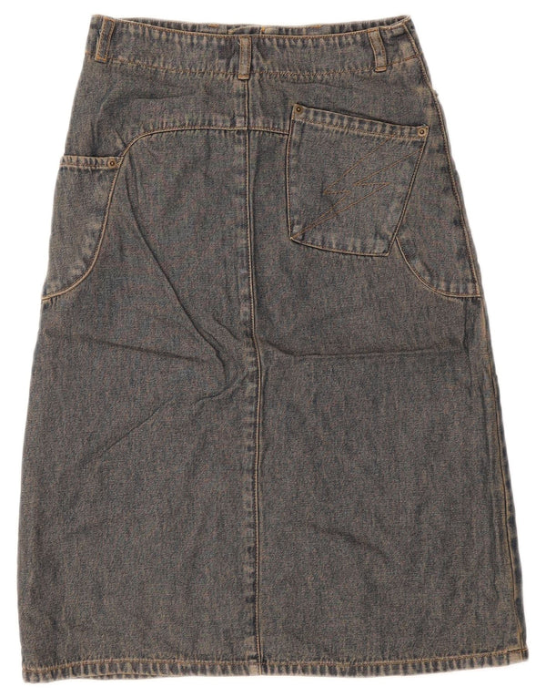 Damska spódnica jeansowa Topshop UK 8 Small W26 niebieska