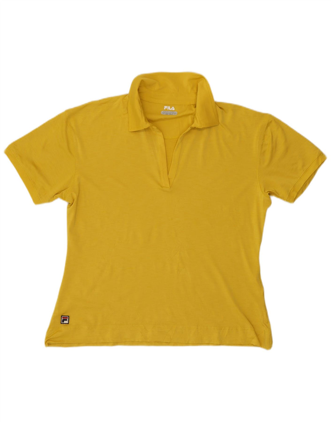Damska koszulka polo Fila UK 18 XL Żółty poliester