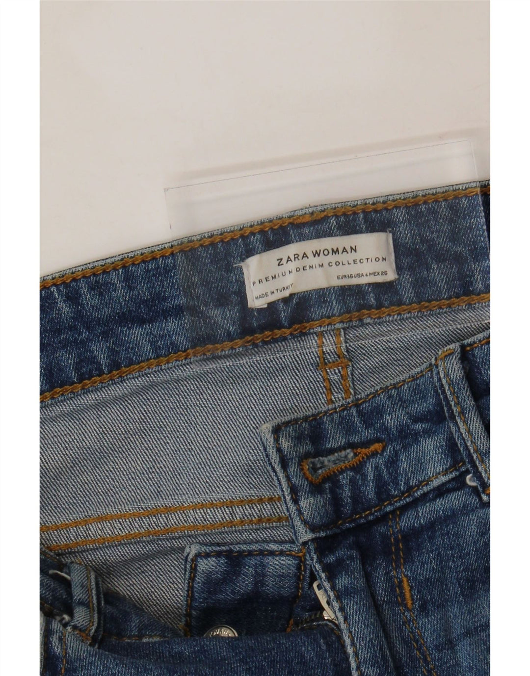 ZARA Womens Bootcut Jeans EU 36 XS W26 L32 Blue Cotton Vintage Zara and Second-Hand Zara from Messina Hembry 