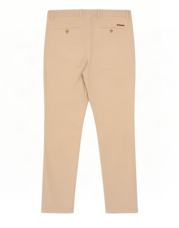 Spodnie Chino Massimo Dutti Męskie Slim Fit EU 42 Large W32 L29 Beżowe