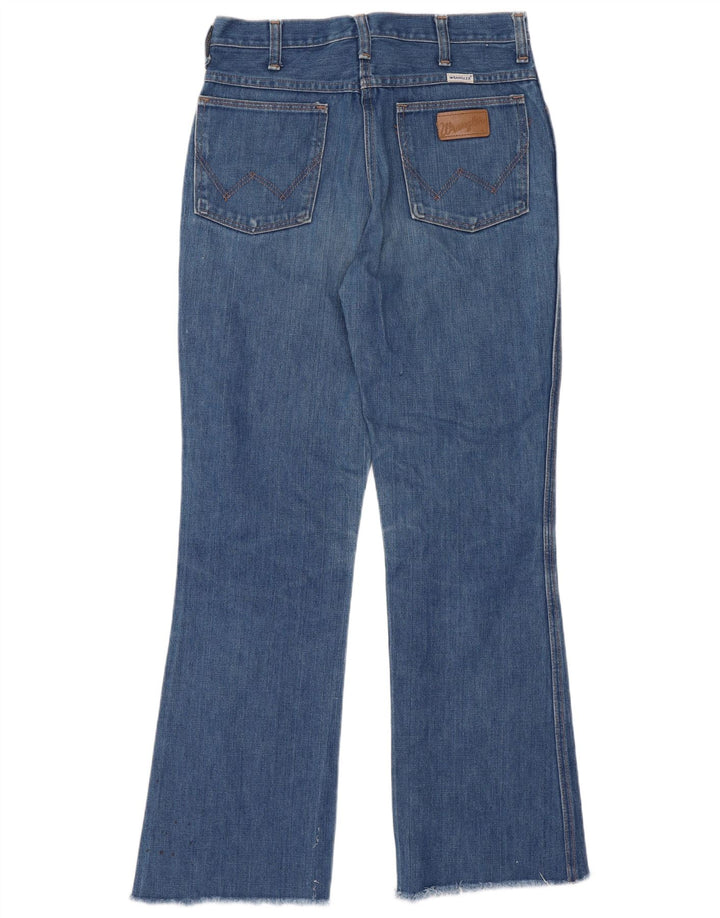 Męskie jeansy Bootcut Wrangler W29 L30 niebieskie