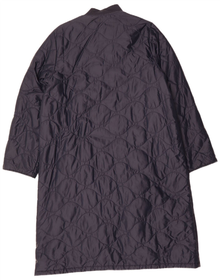 Damski płaszcz oversize Barbour UK 12 średni granatowy