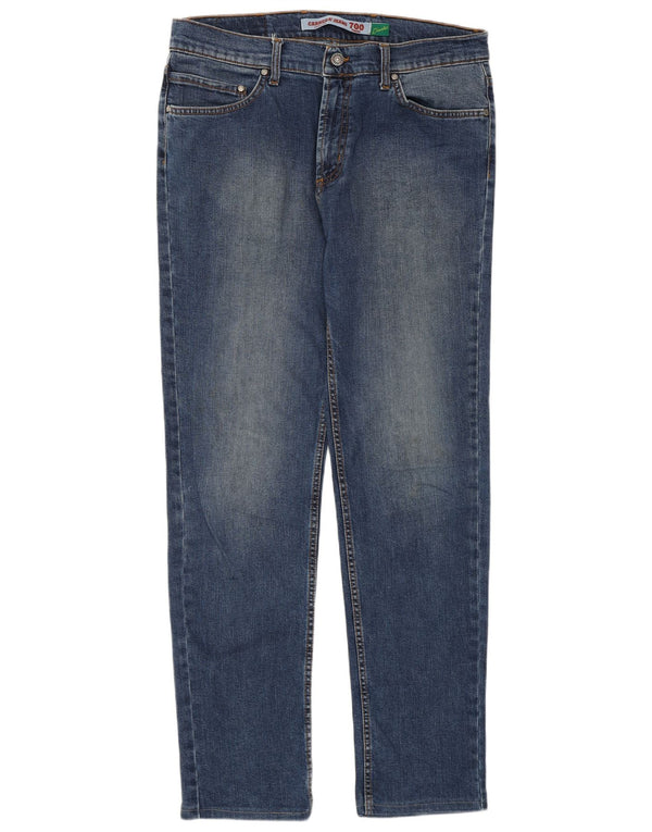 Damskie jeansy Carrera 700 Regular Straight W34 L32 Niebieskie bawełniane
