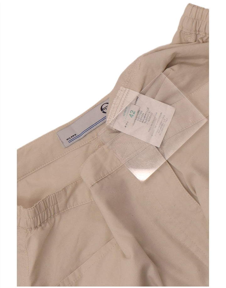 Damskie spodenki codzienne Sergio Tacchini IT 42 Medium W30 Biała bawełna