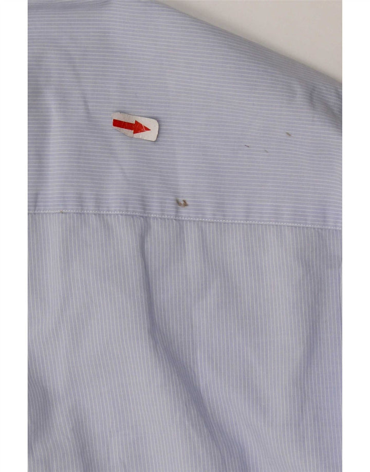 Męska koszula o swobodnym kroju Massimo Dutti 2XL w niebieskie prążki