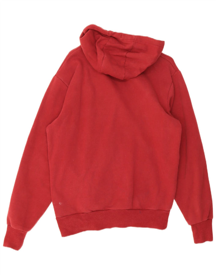 Męski sweter z kapturem Ellesse, średniej wielkości, czerwony, bawełniany