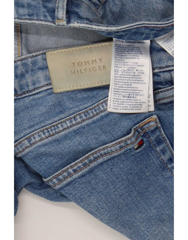 Męskie jeansy slim fit Tommy Hilfiger W31 L30 Niebieskie bawełniane