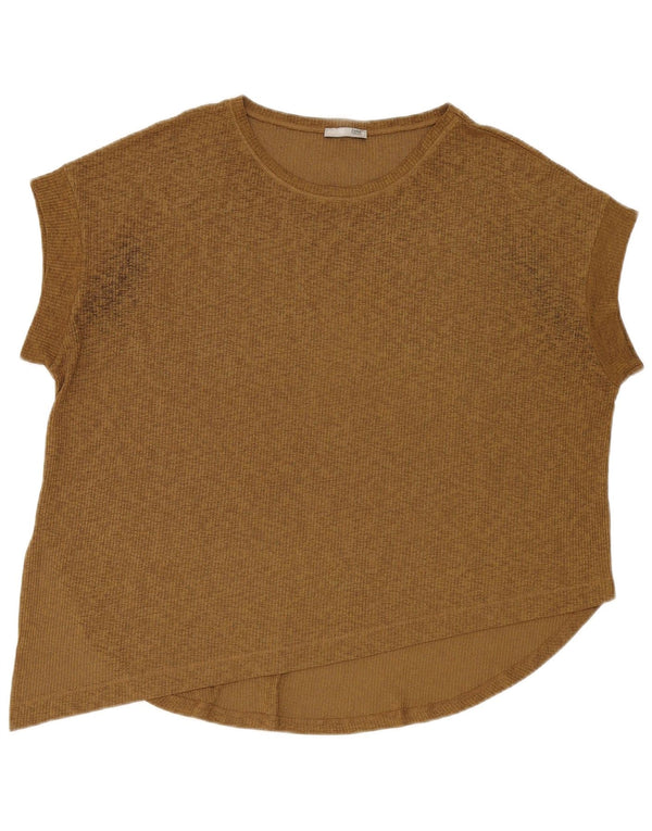 Damska asymetryczna bluzka oversize Zara UK 16 Large Khaki