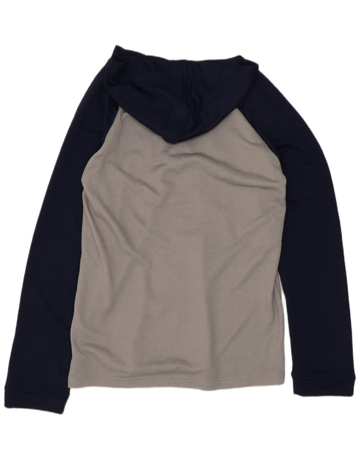 Oryginalna koszulka chłopięca z grafiką, z długim rękawem, 15-16 lat, 2XL, szara