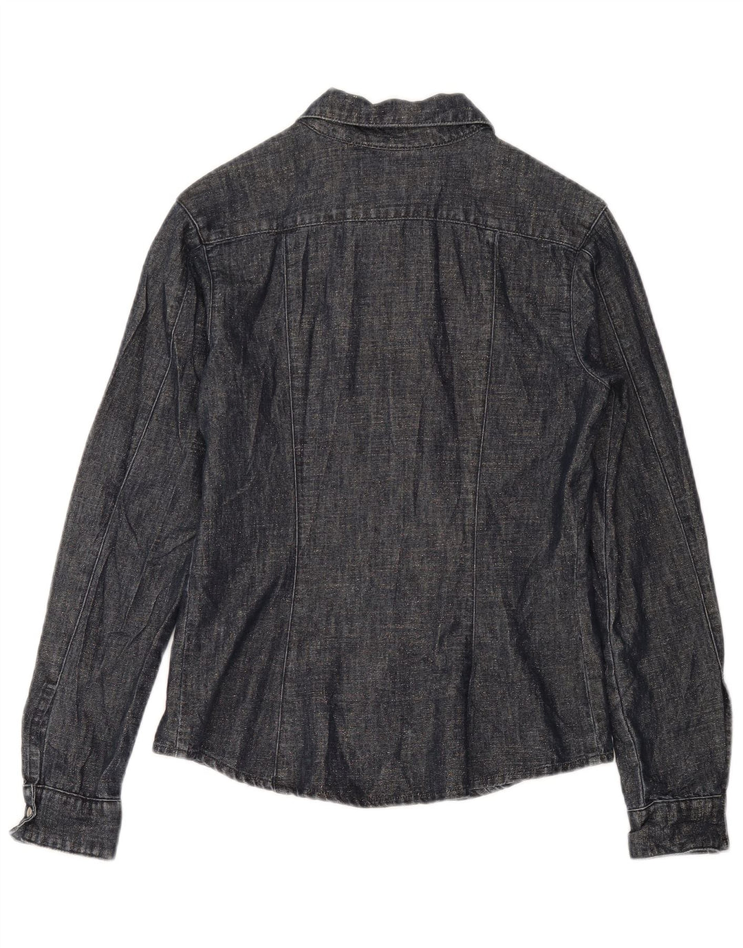 Koszula damska Vintage UK 12 Średni granat