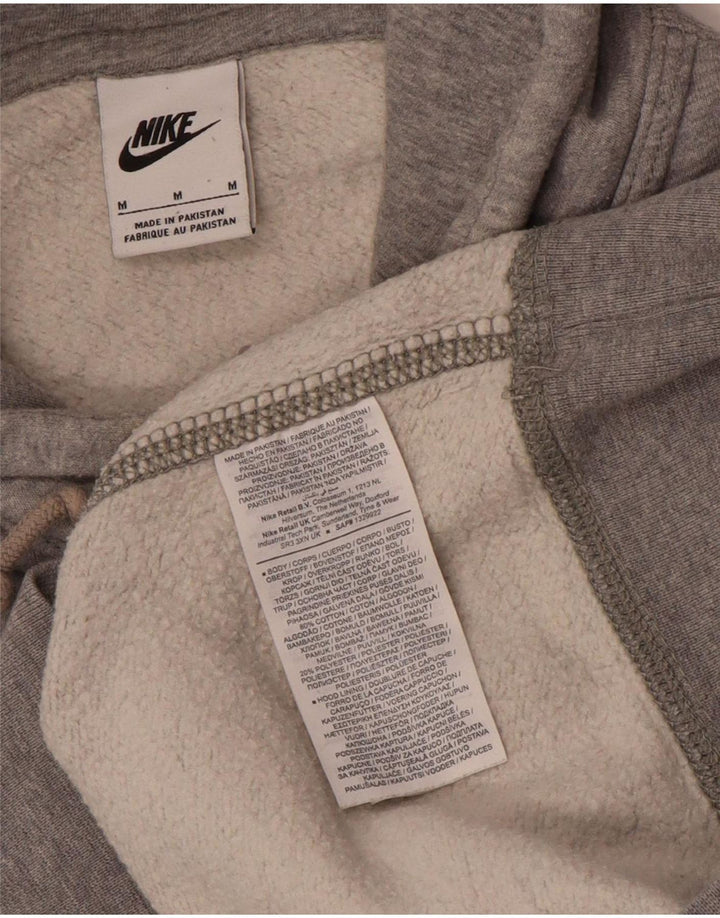 Męska bluza z kapturem Nike, średnioszara
