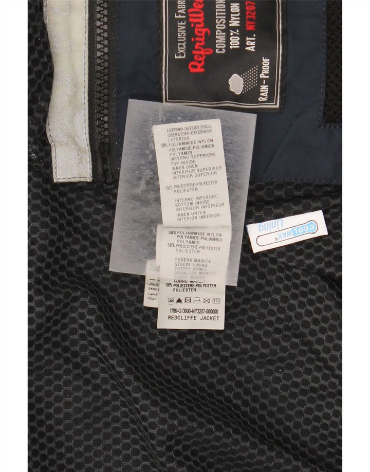 Męska kurtka bomberka Refrigiwear UK 40, duża granatowa, poliamidowa