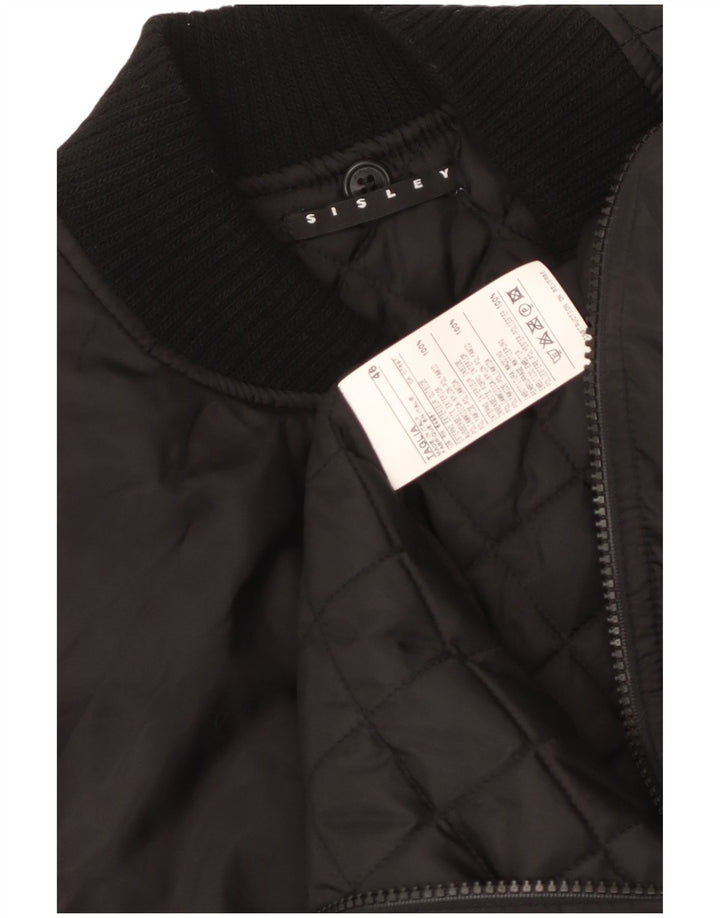 Męska wyściełana kamizelka Sisley IT 46 Small, czarna, poliamid