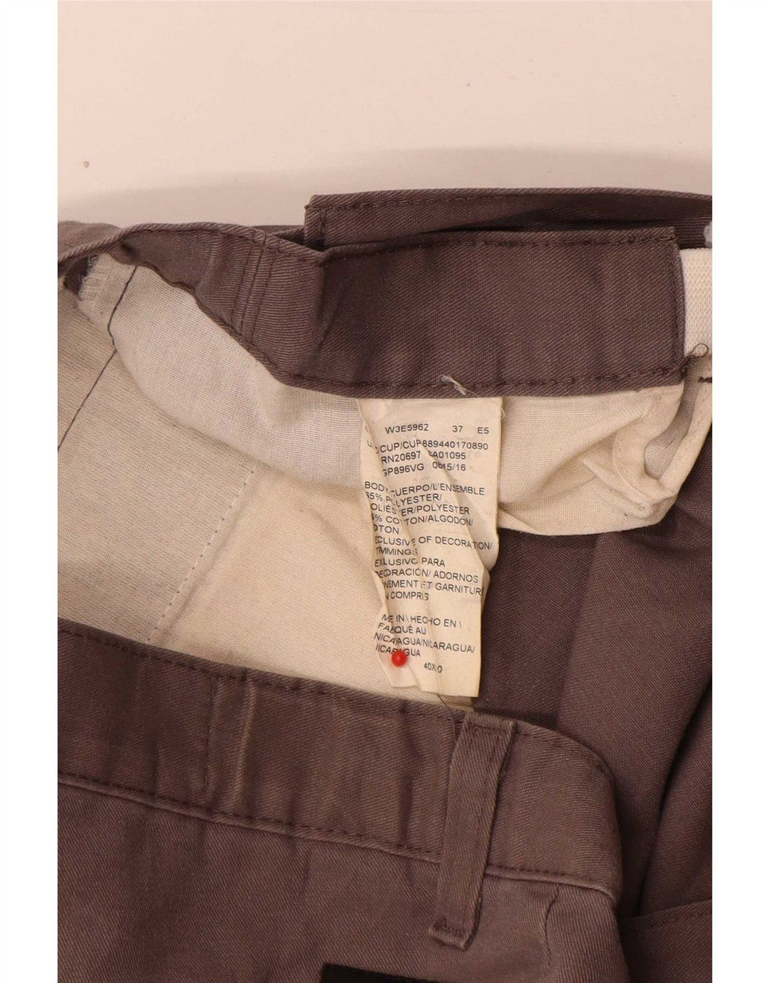 Męskie spodnie cargo Dickies W40 L30 Szary poliester