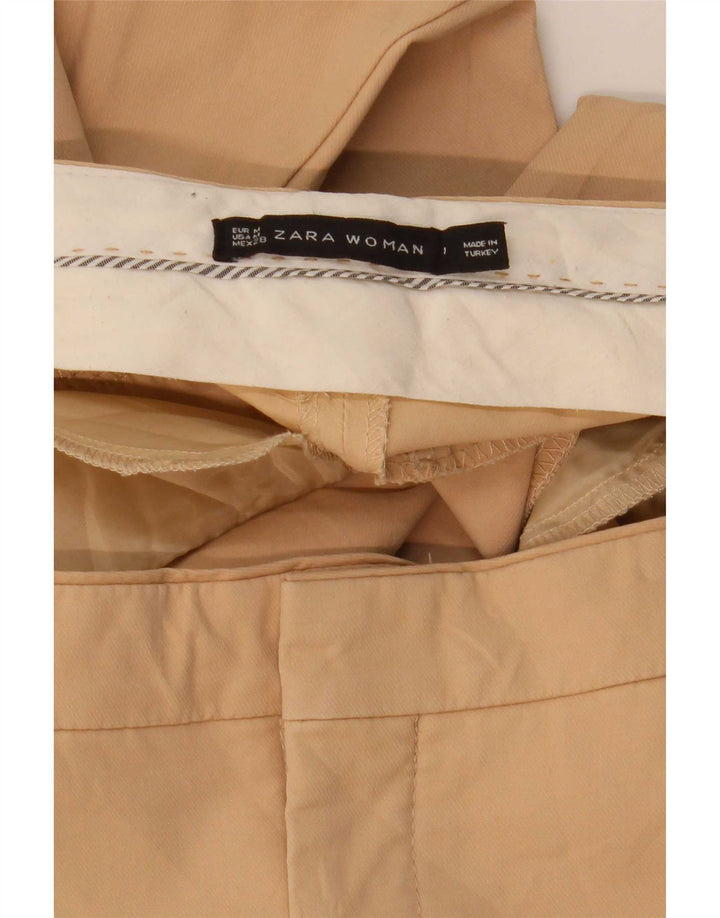 Spodnie damskie Zara Slim Chino, średnie W32 L26, beżowe