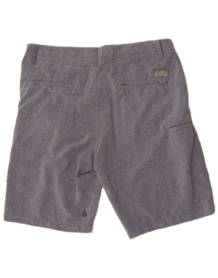 Męskie spodenki cargo Volcom W33 Średni granatowy poliester