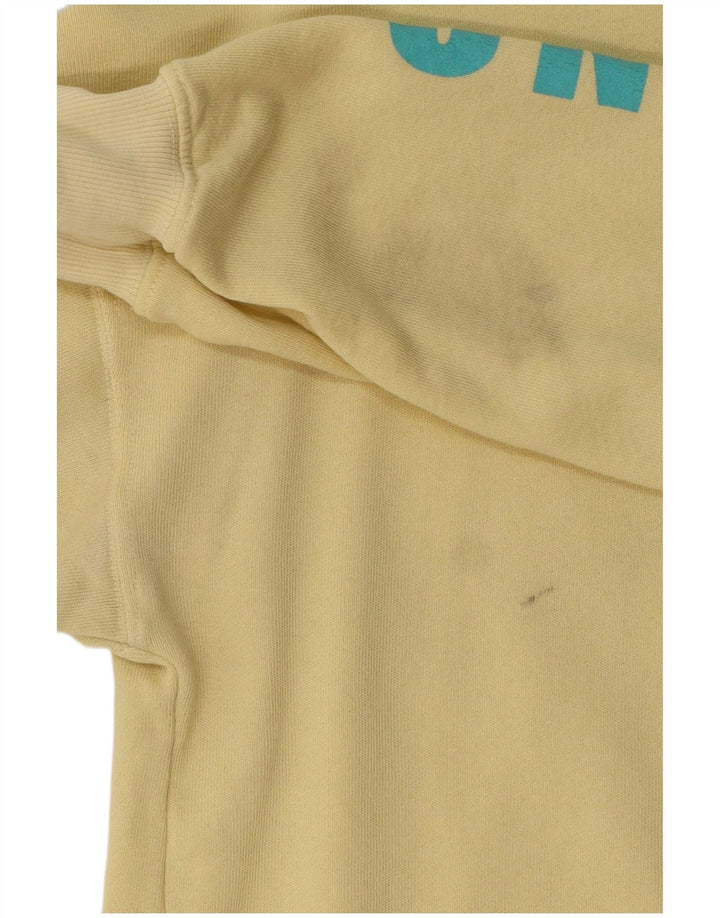 Męska bluza z grafiką Billabong, mała, żółta bawełna