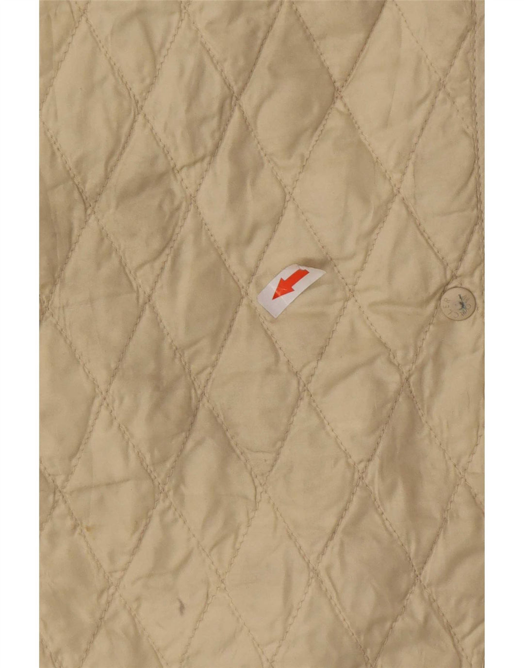 Damska pikowana kurtka Moncler rozmiar 4 XL, beżowa