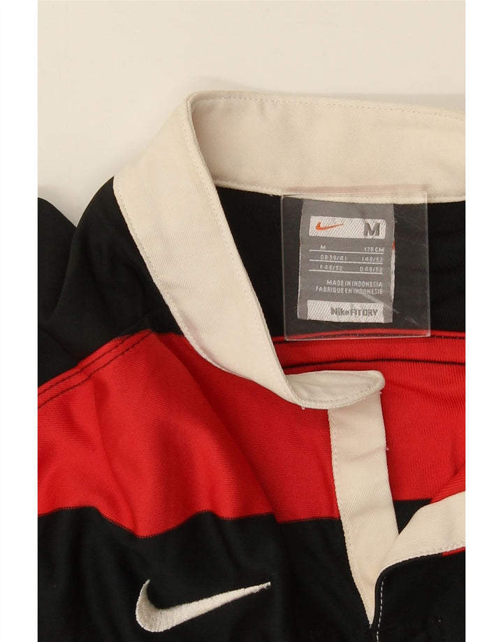 Męski T-shirt z grafiką NIKE Top w średnie czerwone paski