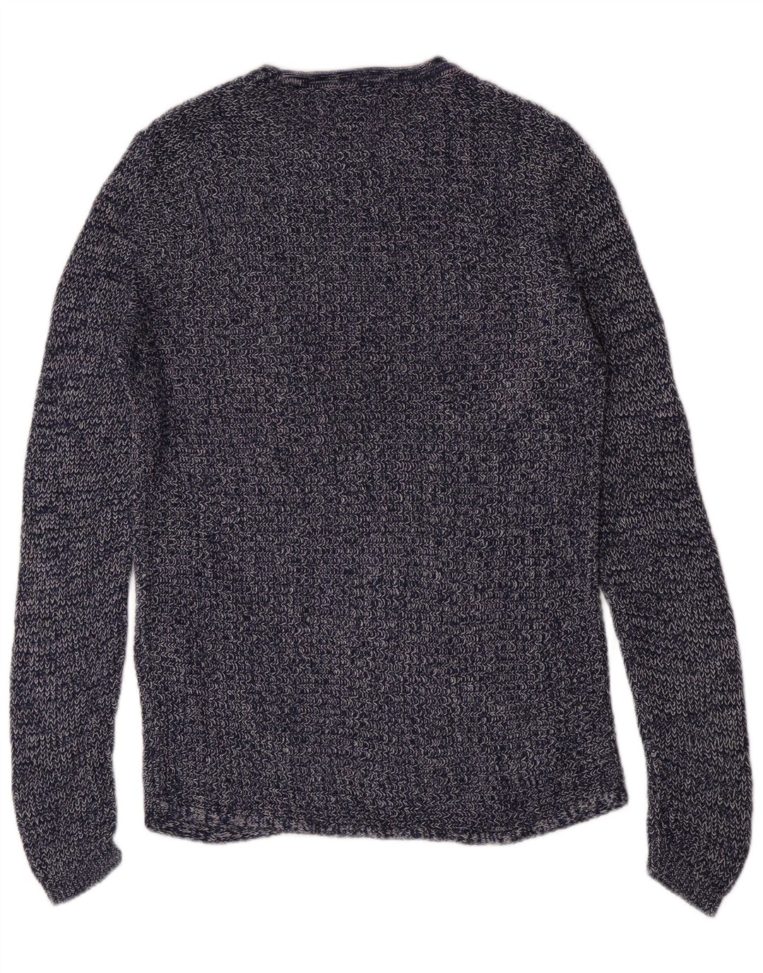 Męski sweter Jack & Jones z okrągłym dekoltem, średni granatowy, bawełniany