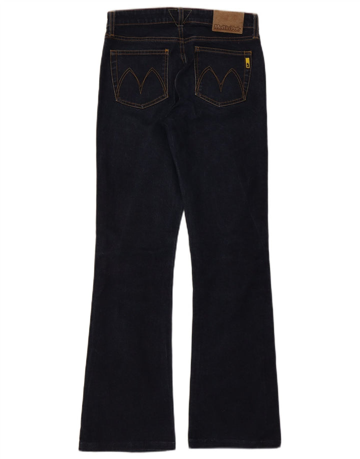 Damskie jeansy Bootcut MELTIN' POT W26 L29 Granatowe, bawełniane